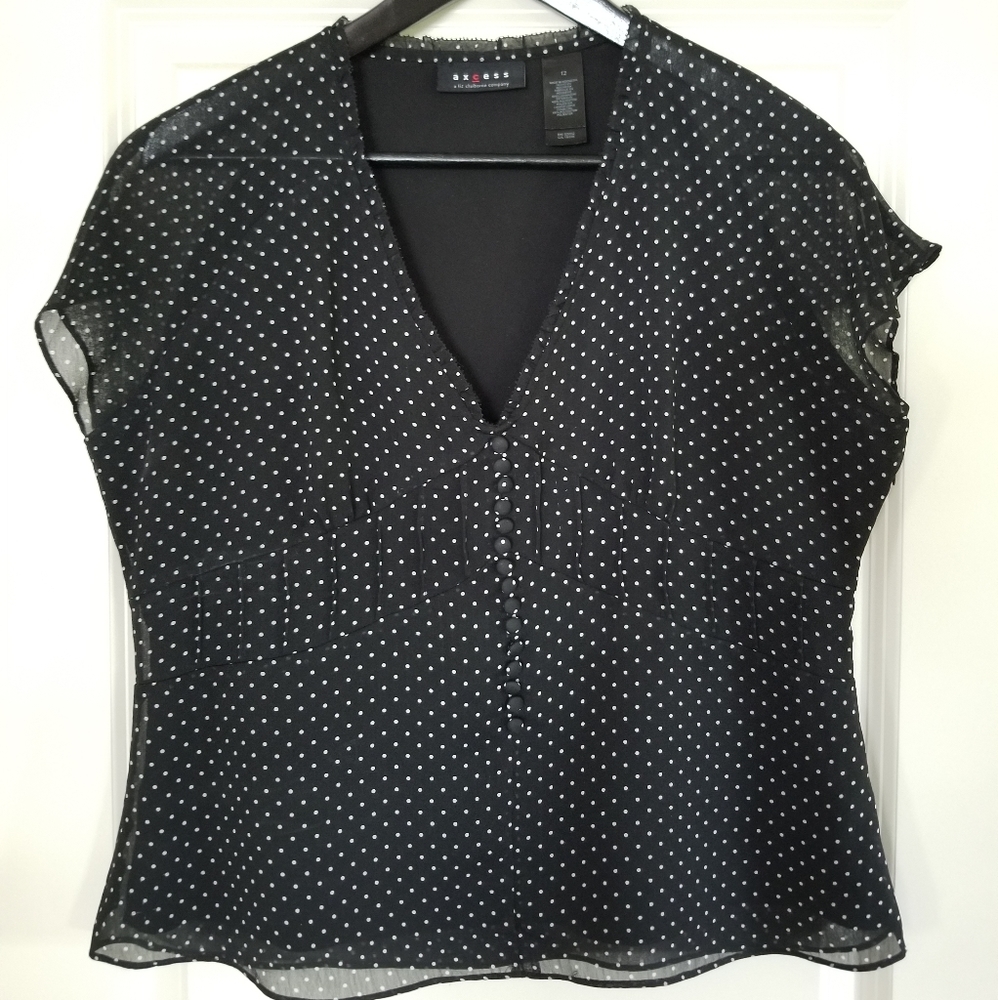 AXCESS short sleeve blouse